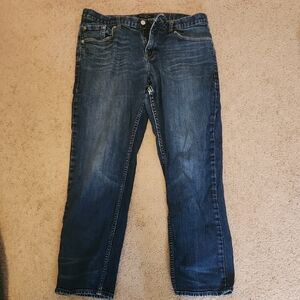Banana Republic Men's Indigo Relaxed Straight Jeans